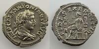 Monnaies de l'empire romain Denar Elagabale (218-222) Denier R/ FIDES EXERCITVS (Rome 218-219) SUP -