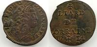 Monnaies lorraines Liard Duché de Lorraine Léopold I (1690-1729) Liard 1714 TTB -