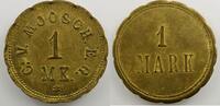 Monnaies et jetons de nécessité d'Alsace-Moselle MOOSCH (68) C.-V., Moosch. E.G. 1 MK Lt, R14 28 mm TTB -