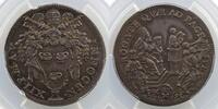 Monnaies du monde Teston Vatican et Etats Pontificaux Innocent XII (1691-1700) Teston 1695 PCGS-XF45 TTB -