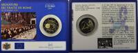 Monnaies luxembourgeoises Henri (2000- ) Monnaies courantes Coin-Card 2 2007 Traité de Rome FDC -
