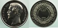 Jetons & Médailles Numismatique de l'Agriculture Concours Agricoles CAQUE Médaille en argent Napoléon III 1860 Le Puy SUP/FDC -