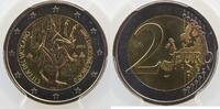 Monnaies du monde Vatican et Etats Pontificaux Benoît XVI (2005-2013) 2 2008 bi-millénaire de la naissance de Saint Paul PCGS-MS65 FDC -