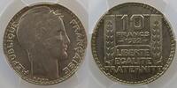 Monnaies françaises 1793-1959 10 Franken 10 Francs G.801 Turin 1932 PCGS-MS63 SUP/FDC -