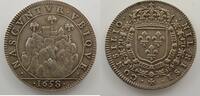 Monnaies lorraines Jeton rond en argent Jetons des villes de Lorraine Montmédy Jeton rond en argent 1658 TTB+ -