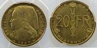 Monnaies françaises 1793-1959 20 Francs 20 Francs G.862 Essai de Simon 1950 Essai PCGS-SP64 pr.FDC -