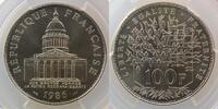 Monnaies françaises 1959-2001 100 Francs 100 Francs G.898 Panthéon 1986 PCGS-MS67 FDC -