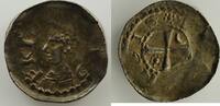 Monnaies lorraines Denier Evêché de Metz Frédéric de Pluvoise (1171-1173) Denier Metz TB+/TTB -
