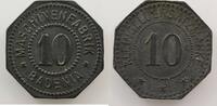 Monnaies de nécessité allemandes 10 Pf Weinheim (Baden) Maschinenfabrik Badenia 10 Pf Zinc 21mm TTB+ -