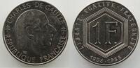 Monnaies françaises 1959-2001 1 Franc 1 Franc G.475 De Gaulle 1988 variété sans les différents SUP -