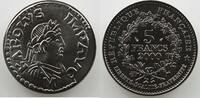 Monnaies françaises 1959-2001 5 Francs 5 Francs G.778 à 786 Série France 2000 5 Francs 2000 Denier de Charlemagne SUP/FDC -