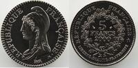 Monnaies françaises 1959-2001 5 Francs 5 Francs G.778 à 786 Série France 2000 5 Francs 2000 La Liberté de Dupré SUP/FDC -