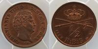 Monnaies du monde 1/2 Rigsbankskilling Danemark Christian VIII (1839-1848) 1/2 Rigsbankskilling 1842 PCGS-MS64 pr.FDC -