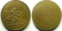 Monnaies de la révolution française 5 Sols Monnaies de Confiance Monnerons de CINQ-SOLS à l'Hercule 5 Sols 1792, An IV cuivre TTB+/SUP -