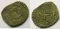 Monnaies royales françaises Liard Henri II (1547-1559) Duplessy 1003 Liard au Dauphin Point 2° et Y Romans TB/TB+ -