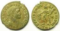 Monnaies de l'empire romain Follis Constance I Chlore (293-306) Follis R/ GENIO POPVLI ROMANI (Trèves/Trier 298-299) TTB/TTB+ -