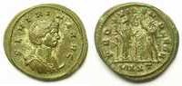 Monnaies de l'empire romain Aurelianus Séverine (femme d'Aurélien) Antoninien R/ PROVIDEN DEOR (Ticinum 274-275 - 6° officine) TTB+ -