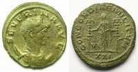 Monnaies de l'empire romain Aurelianus Séverine (femme d'Aurélien) Antoninien R/ CONCORDIAE MILITVM (Antioche - 6° officine) TB+/TTB -