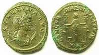 Monnaies de l'empire romain Aurelianus Séverine (femme d'Aurélien) Antoninien R/ CONCORDIAE MILITVM (Antioche - 3° officine) TB/TTB -