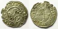 Monnaies carolingiennes Denier Charles II le Chauve (840-877) Laon Denier TB+/TTB flan ébrêché -