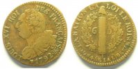 Monnaies de la révolution française 6 Deniers G.7 6 Deniers Français 1792 BB (Strasbourg) TB+/TTB -