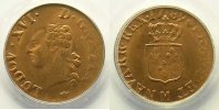 Monnaies royales françaises Liard Louis XVI (1774-1792) G.348 Liard 1789 M (Toulouse) PCGS-MS64RB pr.FDC -