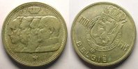 Monnaies fautées 100 Francs Belgique Coins tournés 100 Francs 1949 FL coins tournés 45° TTB+ -