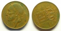 Monnaies fautées 50 Centimes Belgique Coins tournés 50 Centimes 1953 FR coins tournés 80° TTB+ -