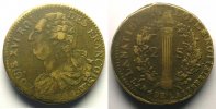 Monnaies de la révolution française 2 Sols G.25 2 Sols François 1792 W (Lille) TB+/TTB -
