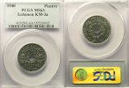 Monnaies des colonies françaises  Liban  Etat du Grand Liban  Lec.16  1 Piastre  1940  PCGS-MS63  pr.FDC