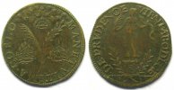 Münzen Jetons des alten Regims   Henri III        en cuivre   28mm   sans date    TB+/TTB Jeton 1574-1589 