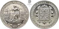 ÖSTERREICH Versilberte AE-Medaille Franz Joseph RIED / OÖ Landwirtschaft Ausstellung -