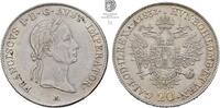 ÖSTERREICH / ITALIEN 20 Kreuzer Franz I. / II. Mailand -