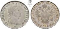 ÖSTERREICH / ITALIEN 20 Kreuzer Franz I. / II. Mailand -