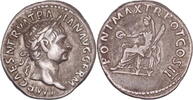 Roman Empire Denarius 98 - 99 AD. Trajan AR Denarius - Vesta Seated VF 99,37 EUR  + 16,14 EUR frais d'envoi