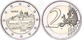 Malta 2 Euro 2025 Stadt Mdina FDC- in Coin Card