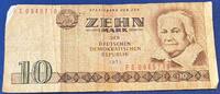 DDR 10 Mark 10 Mark der DDR Banknote -
