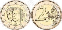 Luxemburg 2 Euro 90. Jahrestag der Thronbesteigung Großherzogin Charlottes -