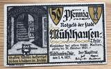 Thüringen 50 Pfennig Notgeld der Stadt Mühlhausen -