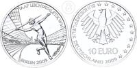 Deutschland BRD 5 x 10 Euro ADFGJ 10 € Gedenkmünzen - IAAF Leichtathletik-WM Berlin 2009 - alle 5 Münzstätten -