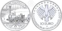 Deutschland BRD 10 Euro 2010 10 &euro; Gedenkm&uuml;nze - 175 Jahre Eisenbahn in D... 35,00 EUR  + 7,00 EUR frais d'envoi