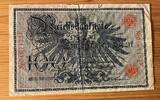 Kaiserreich 100 Mark Reichsbanknote - 07.02.1908 -