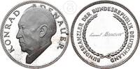 Deutschland Silbermedaille Konrad Adenauer - BRD - Bundeskanzler -