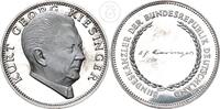 Deutschland Silbermedaille Kurt Georg Kiesinger - BRD - Bundeskanzler -