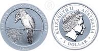 Australien 1 Dollar 1 Unze Silber Perth Mint: Kookaburra -
