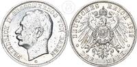 Deutsches Kaiserreich - Baden 3 Mark Großherzogtum Baden 3 Reichsmark Friedrich II. -