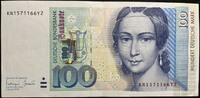 Deutschland BRD 100 Deutsche Mark 100 DM Banknote -