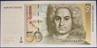 Deutschland BRD 50 Deutsche Mark 50 DM Banknote -