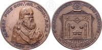 Frankreich Bronzemedaille PARIS - ALBERT PIKE (1809-1891) -
