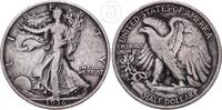 USA Half Dollar 1/2 $ 50 Cents - Liberty Walking (1916-1947) -